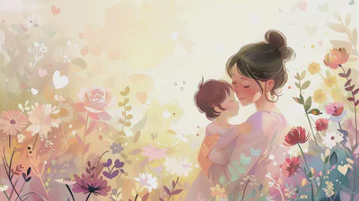 En vakker blomsterbukett som symboliserer kjærlighet og takknemlighet til mamma